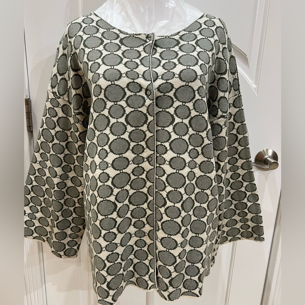 Elegant B.YU cardigan 100% cotton size XL